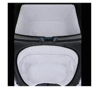 Tapis Protection Complet pour Coffre Avant Et Arrière 5 Places pour Tesla pour Modèle Y 2017-2022 2023 Protection Dossier Siège Doublure Chargement Bac Coffre(A Type White)