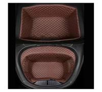 Tapis Protection Complet pour Coffre Avant Et Arrière 5 Places pour Tesla pour Modèle Y 2017-2022 2023 Protection Dossier Siège Doublure Chargement Bac Coffre(A Type Brown)