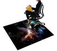 Tapis Protection Sol Chaise Bureau 100 x 120 cm, Tapis Gaming Sol pour Sols Durs, Tapis de Chaise Gaming, Tapis de Sol pour Fauteuil, Tapis Protège-Sol pour Chaise, Tapis de Sous-Chaise de Bureau
