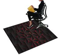Tapis Protection Sol Chaise Bureau 120 x 140 cm, Tapis Gaming Sol pour Sols Durs, Tapis de Chaise Gaming, Tapis de Sol pour Fauteuil, Tapis Protège-Sol pour Chaise, Tapis de Sous-Chaise de Bureau