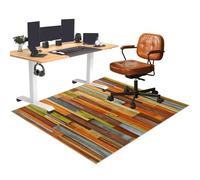 Tapis Protection Sol Chaise Bureau, Tapis Chaise de Bureau Gaming, Tapis de Protection pour les Sols, Tapis de Sol pour Fauteuil 70 x 100 cm, Tapis de Chaise à Rouler Convient au Bureau à Domicile