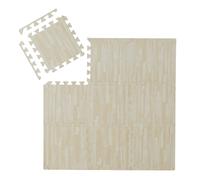 Relaxdays Tapis sol effet bois en lot de 45