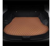 Tapis Protection Tapis Coffre Voiture Personnalisés en Cuir PU Détails Intérieurs Accessoires Tous Les Modèles pour Toyota pour Crown 2010-2014 2015-2018(Brun,2010-2014)