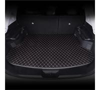 Tapis Protection Tapis Coffre Voiture Personnalisés en Cuir PU Détails Intérieurs Accessoires Tous Les Modèles pour Toyota pour Crown 2010-2014 2015-2018(Black Pink,2015-2018)
