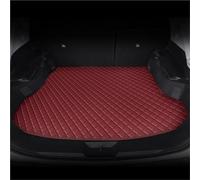 Tapis Protection Tapis Coffre Voiture Personnalisés en Cuir PU pour BMW pour Mini 2 Portes 2014-2018 Détails Intérieurs Accessoires Tous Les Modèles(VIN Rouge)