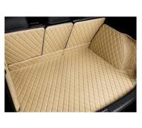 Tapis Protection Tapis De Coffre en Cuir pour BMW X1 E84 2009 2010-2015, Doublure De Coffre pour XDrive 28i Et SDrive 16i, Cuir PU Imperméable(Beige)
