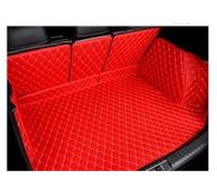 Tapis Protection Tapis De Coffre en Cuir pour BMW X1 E84 2009 2010-2015, Doublure De Coffre pour XDrive 28i Et SDrive 16i, Cuir PU Imperméable(Rouge)