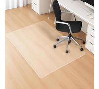Tapis Protège Sol pour Chaise De Bureau 60x120 90x120cm 100x140cm PVC Tapis Transparent pour Protection De Sols Durs, Imperméable Protection Table, Anti Tache pour Bureau Maison