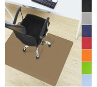 Tapis protège-sol Pour chaise de bureau, Épaisseur : 1,9 mm, Or perlé 90 x 120 cm