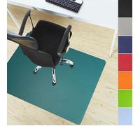 Tapis protège-sol Pour chaise de bureau, Épaisseur : 1,9 mm, Turquoise 114 x 150 cm