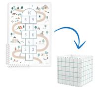 Tapis puzzle 3 en 1 Tiloo Marelle (120 x 180 cm)