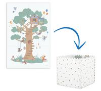Tapis puzzle 3 en 1 Tiloo Treehouse (120 x 180 cm)