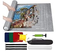 Tapis Puzzle 3000 Pièces Gris - Rangement et Support Enroulable - Puzzlemat, Rouleau, Roll Up Mat - Accessoire de Stockage
