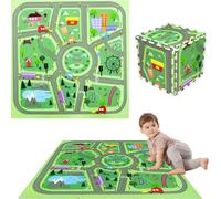 Tapis puzzle 9 éléments 30x30 ville 90074