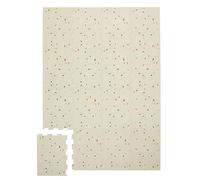 Tapis Puzzle bébé 3 Sprouts - Tapis Puzzle en Mousse - Dalle en Mousse pour bébé pour Jouer, Salle de Sport, Tapis de Jeu - Terrazzo Crème