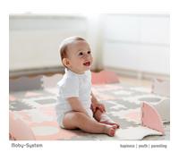 Moby-System Tapis d'éveil puzzle mousse 150×150 cm 16 pièces – Imperméable, sans substances nocives