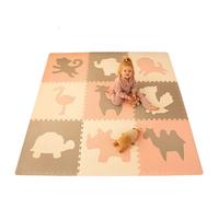 Tapis puzzle élégant Afrique, 9 plaques XXL - 20% plus épais et doux - Sans substances nocives, odeur ni entretien compliqué