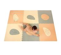 Tapis Puzzle Mousse Bébé 1,8x1,2m Jungle - 6 Dalles XXL 60x60cm - 20% Plus Épais & Doux Tapis de Sol Bébé - sans Toxines, Inodore, Facile à Nettoyer Tapis Motricité Bébé