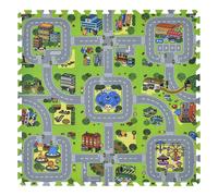 Tapis puzzle pour bébés et enfants Vert