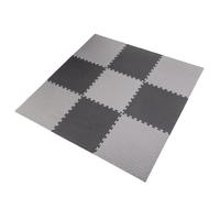 Tapis puzzle pour équipement de gym HMS MP12 Pro Premium (x9) Gris 1800x1800 mm Unisex