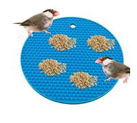 Tapis puzzle pour oiseaux - Tapis d'alimentation innovant pour perroquet, plusieurs zones de fourrage, design durable résistant aux morsures, activité de puzzle enrichissante pour réduire la