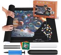 Tapis Puzzle Roulant Stockage Facile Transport Boite Cadeau Elegant Grande Capacite 3000 Pieces