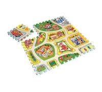 Tapis puzzle routier de sol