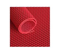 Tapis quadrillé Ultra Grip avec structure en diamant 120 cm - Par mètre linéaire - Rouge