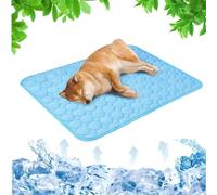 Tapis rafraîchissant auto-rafraîchissant pour chien - Vainqueur du test - Résistant à l'abrasion et aux morsures - Lavable - Lit rafraîchissant pour chien et chat - Tapis rafraîchissant pour chien et