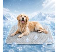 Tapis Rafraichissant Chien Chat, Refroidissement Rapide Tapis Refrigerant Chien, Coussin Refroidissant Chat, Anti-Coup de Chaleur, Fraîcheur Estivale, Fraîcheur Durable, pour Tous les Animaux