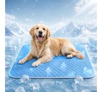 Tapis Rafraichissant Chien Chat, Refroidissement Rapide Tapis Refrigerant Chien, Coussin Refroidissant Chat, Anti-Coup de Chaleur, Fraîcheur Estivale, Fraîcheur Durable, pour Tous les Animaux