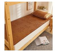 Tapis rafraîchissant d'été en bambou pour la maison, matelas en rotin naturel, coussin rafraîchissant rectangulaire, 99,1 x 188 cm, tapis de sol doux, parfait pour les journées chaudes