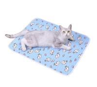 Tapis rafraîchissant portable pour animal de compagnie | Tapis frais pour chien | Matelas respirant pour niche de couchage chaude pour parc pique-nique plage extérieur