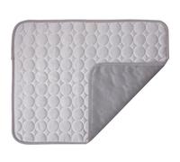 Tapis Rafraîchissant Portable pour Animaux, Coussin Rafraîchissant Lavable pour Chiens et Chats, Tapis d'Été pour Caisses, Chenils et Lits-XXL Grau