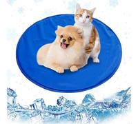 Tapis rafraîchissant pour animaux de compagnie - confort pendant les journées chaudes, 70 cm, bleu