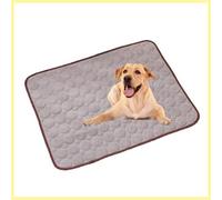 Tapis rafraîchissant pour animaux de compagnie pour chiens et chats, tapis auto-refroidissant, portable et lavable, gel non toxique ou soie glacée, lit pliable pour maison, voyage, camping, été 2025