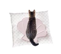 Tapis Rafraîchissant pour Chien Coussin de Confortable Forme Coquillage