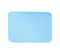 Tapis rafraîchissant pour chien | Coussin portable en soie glacée pour soulager les températures chaudes | Couverture rafraîchissante respirante pour chiens et chats dans la chambre, le salon, la