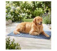 Tapis rafraîchissant pour chien - EDEN - Fresk Drop - 60x100 cm - Gris - Polyester/gel