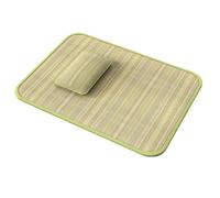 Tapis rafraîchissant pour chien Housse de repos antidérapante en rotin