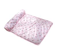 Tapis rafraîchissant pour chien - Matelas de sommeil frais et glacé avec couverture rafraîchissante | Tapis rafraîchissant d'été et tapis de coussin en soie glacée | Fond imperméable et