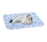 Tapis Rafraîchissant pour Chien,Tapis Lavable Facile pour Chiens | 50x40 Cm Lavable Facilement Transportable Couverture Lit Accessoires pour Chat Chiots Amis À Fourrure Intérieur Maison