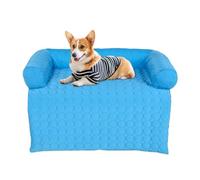 Tapis Rafraîchissant pour Chien,Tapis Rafraîchissant Chien Chat - Coussin Lavable Lit Oreiller en Forme de U pour Petits Animaux Intérieur Extérieur