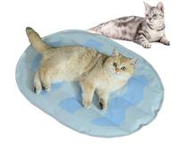 Tapis rafraîchissant pour Chiens intérieur | Base rafraîchissante pour Chats et lit pour Chiens | Base antidérapante Lavable pour Chiots, Chats, Maison, transports, canapé, Voiture, Sol Repos