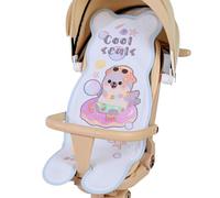 Tapis Rafraîchissant Pour Poussette | Doublure Universelle Douce Respirante,Tapis Rafraîchissant Pour Siège-Auto | Pour Voyage Été Chaise Voiture Extérieur Promenade Parc Maison Allaitement