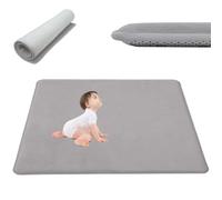 Tapis Rampant Extra Large Tapis de Jeu en Velours Corail Chambre Enfant | Tapis d'éveil pour bébé 90 x 120 cm Grand tapis en velours corail doux antidérapant Tapis Zone 2 cm Tapis de yoga tatami