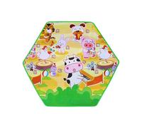 Tapis Rampant Pour Bébé - Élastique Éducatif Hexagonal Imperméable | Tapis De Jeu Pour Bébé Antidérapant, Pour Rampants, Jeu À La Maison, Chambre D'enfant, Vie Quotidienne
