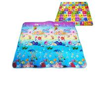 Tapis rampant pour tout-petit,Tapis rampant double face - Tapis de jeu rampant pour sol, grand tapis éducatif de 71x79 pouces, pliable, antidérapant, rembourré, Super doux