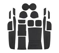 Tapis Rangement pour Suzuki pour Vitara 2016 2017 2018 2019 2020 2021 2022 2023 Tapis Antidérapant pour RainurePorte-gobelet Voiture(Noir)