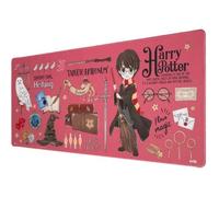 tapis Raton Xl Harry Potter,Bords renforcés, base antidérapante et empêche les liquides de passer. Mesure 80 x 35 cm.